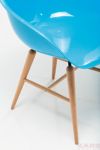 Krzesło Forum Wood niebieskie   - Kare Design 4